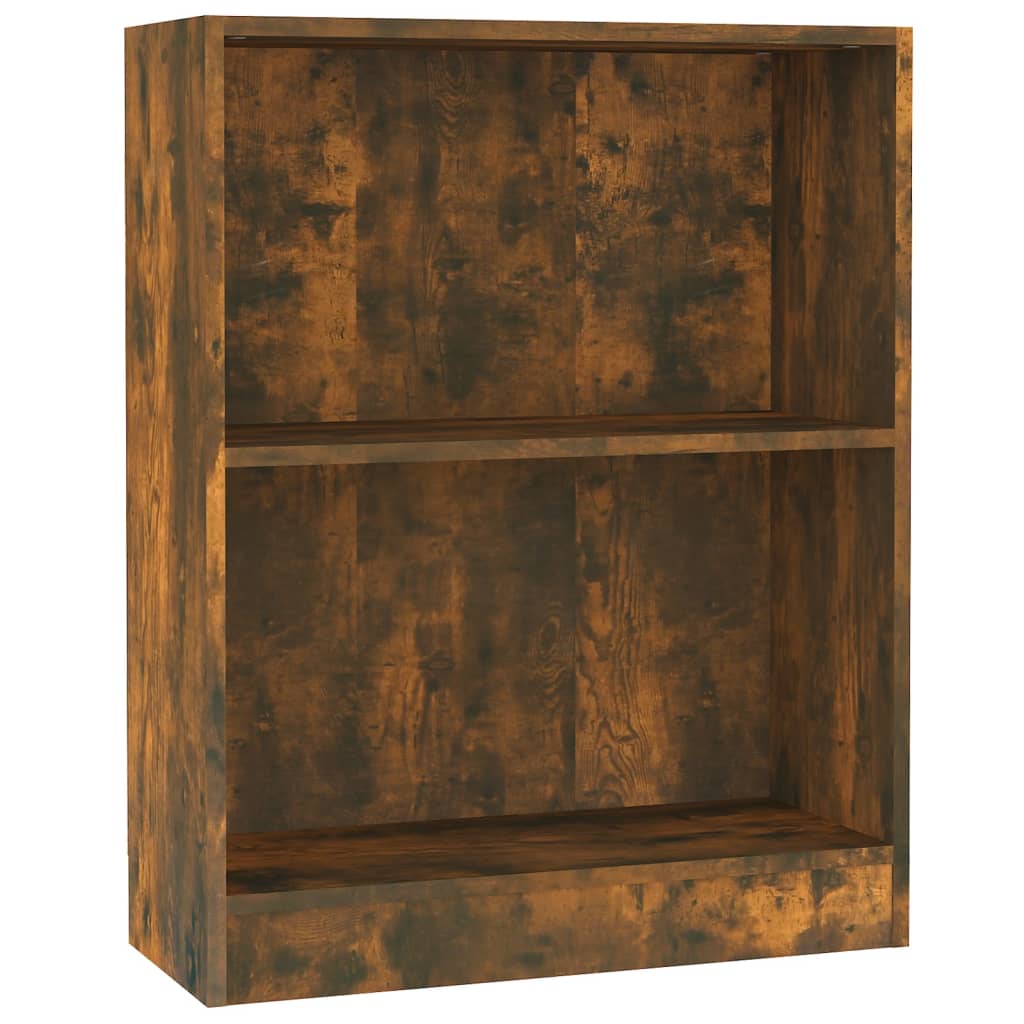 Bücherregal Räuchereiche 60x24x74,5 cm Holzwerkstoff