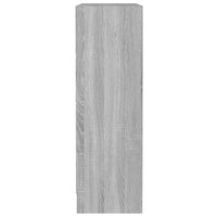 Thumbnail for Bücherregal Grau Sonoma 60x24x74,5 cm Holzwerkstoff