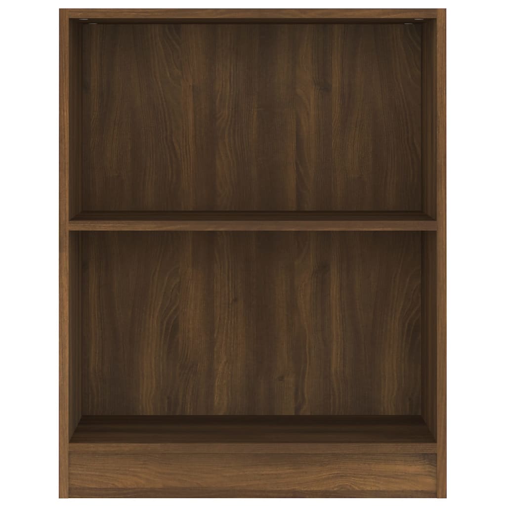Bücherregal Braun Eichen-Optik 60x24x74,5 cm Holzwerkstoff