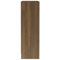 Thumbnail for Bücherregal Braun Eichen-Optik 60x24x74,5 cm Holzwerkstoff