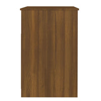 Thumbnail for Sideboard mit Schubladen Braun Eichen-Optik 40x50x76 cm