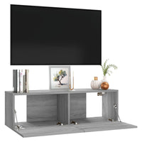 Thumbnail for TV-Wandschrank Grau Sonoma 100x30x30 cm Holzwerkstoff