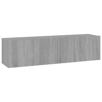 Thumbnail for TV-Wandschrank Grau Sonoma 120x30x30 cm Holzwerkstoff