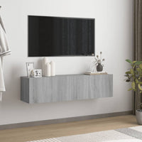 Thumbnail for TV-Wandschrank Grau Sonoma 120x30x30 cm Holzwerkstoff
