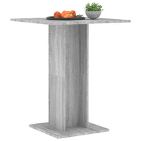 Thumbnail for Bistrotisch Grau Sonoma 60x60x75 cm Holzwerkstoff