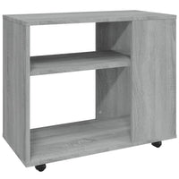 Thumbnail for Beistelltisch Grau Sonoma 70x35x55 cm Holzwerkstoff