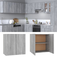 Thumbnail for Hängeschrank Grau Sonoma 60x31x60 cm Holzwerkstoff