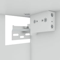 Thumbnail for Hängeschrank Glas Braun Eichen-Optik 60x31x60 cm Holzwerkstoff