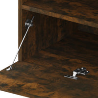 Thumbnail for TV-Schrank mit LED-Leuchten Räuchereiche 75x35x40 cm