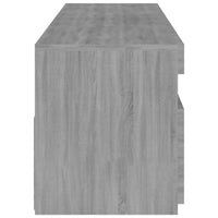 Thumbnail for TV-Schrank mit LED-Leuchten 2 Stück Grau Sonoma 75x35x40 cm