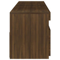 Thumbnail for TV-Schrank mit LED-Leuchten Räuchereiche 75x35x40 cm