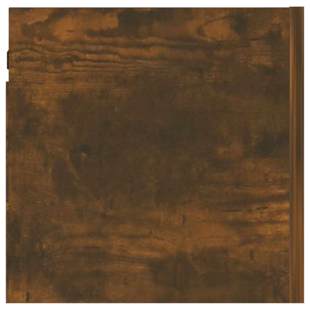 TV-Wandschrank 2 Stk. Räuchereiche 30,5x30x30 cm