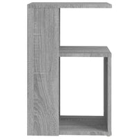 Thumbnail for Beistelltisch Grau Sonoma 36x30x56 cm Holzwerkstoff