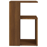 Thumbnail for Beistelltisch Braun Eichen-Optik 36x30x56 cm Holzwerkstoff