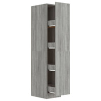 Thumbnail for Apothekerschrank Grau Sonoma 30x42,5x150 cm Holzwerkstoff