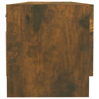 Thumbnail for Kleiderschrank Räuchereiche 100x32,5x35 cm Holzwerkstoff
