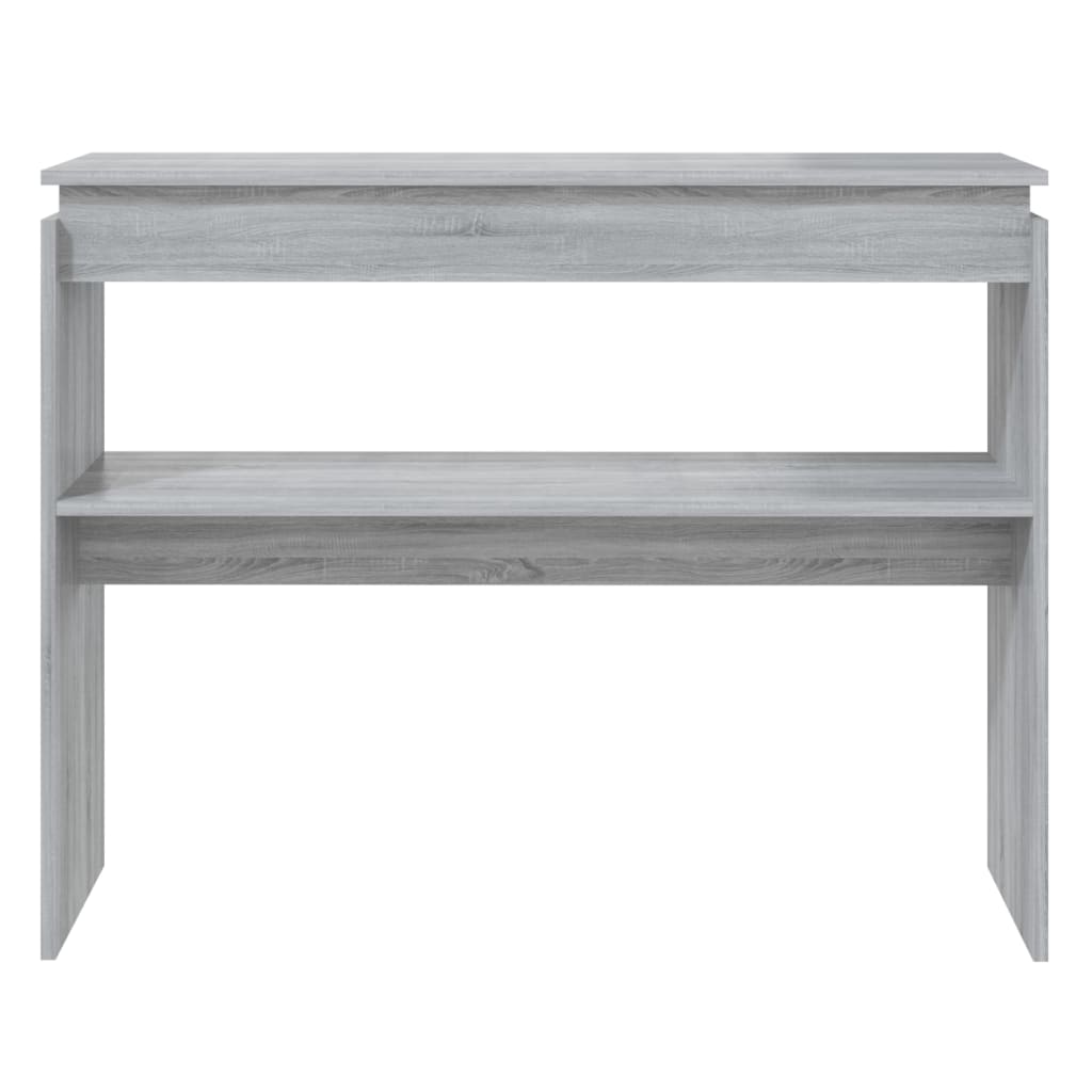 Konsolentisch Grau Sonoma 102x30x80 cm Holzwerkstoff