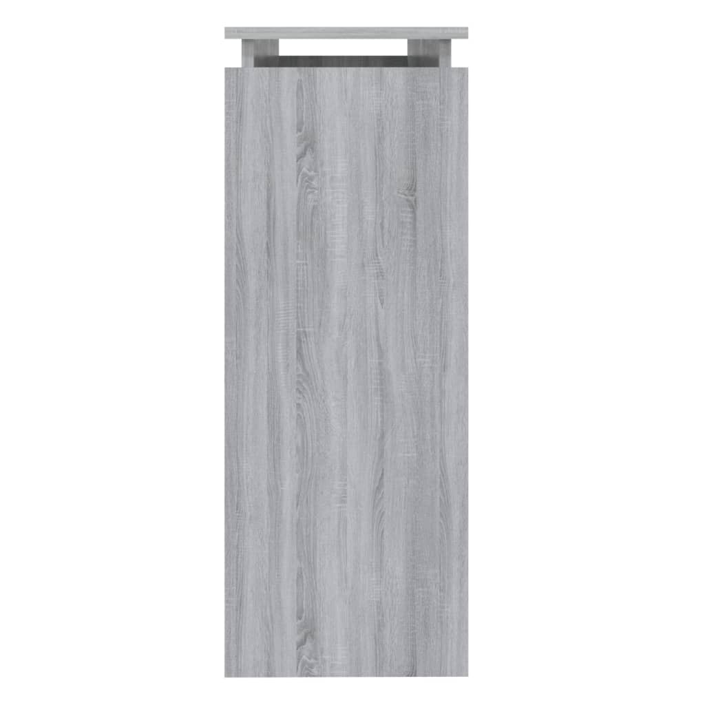 Konsolentisch Grau Sonoma 102x30x80 cm Holzwerkstoff