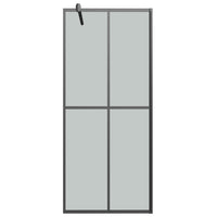 Thumbnail for Duschwand für Walk-in Dusche 80x195 cm Dunkles Sicherheitsglas