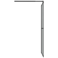 Thumbnail for Duschwand für Walk-in Dusche 80x195 cm Dunkles Sicherheitsglas