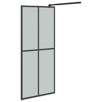 Thumbnail for Duschwand für Walk-in Dusche 80x195 cm Dunkles Sicherheitsglas