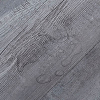 Thumbnail for PVC Laminat Dielen Selbstklebend 2,51 m² 2 mm Mattgrau Holz