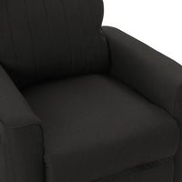 Thumbnail for Relaxsessel mit Aufstehhilfe Schwarz Stoff