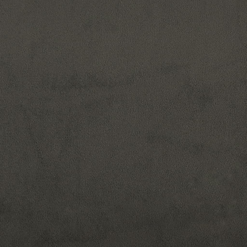 Relaxsessel mit Aufstehhilfe Dunkelgrau Samt