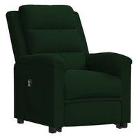 Thumbnail for Aufstehsessel Dunkelgrün Samt
