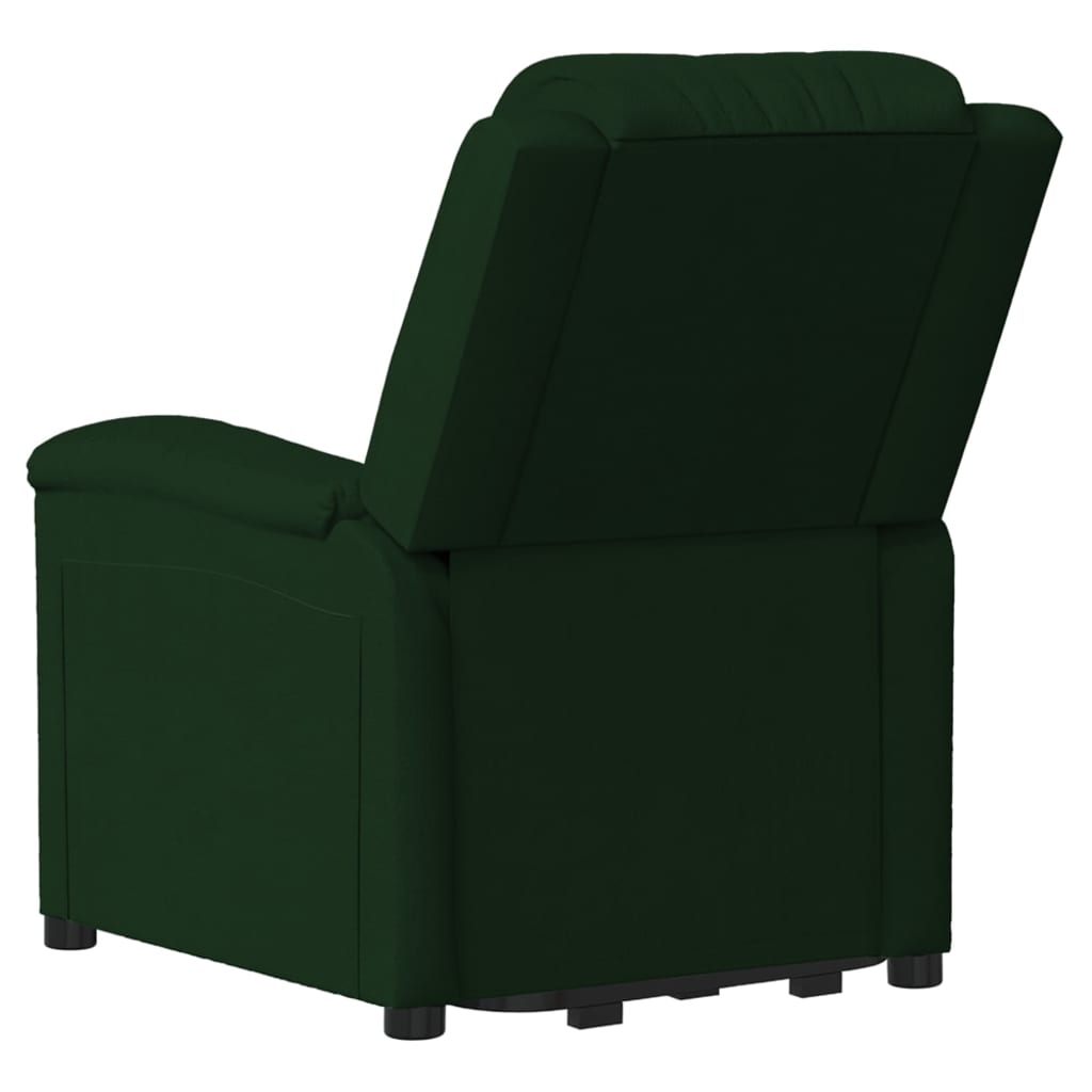 Aufstehsessel Dunkelgrün Samt