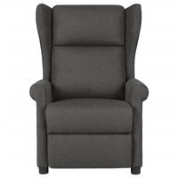 Thumbnail for Elektrischer Massage-Ohrensessel Dunkelgrau Stoff