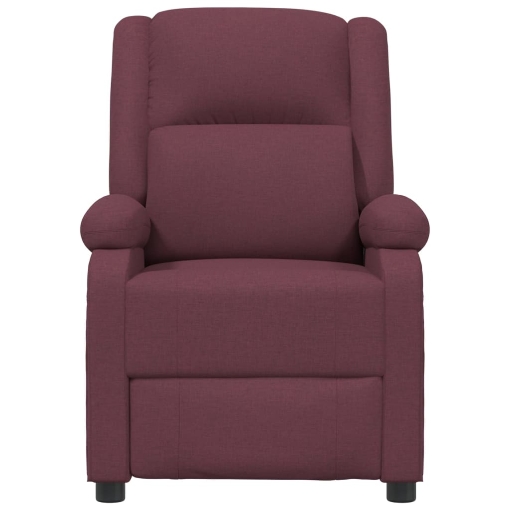 Relaxsessel Elektrisch Lila Stoff