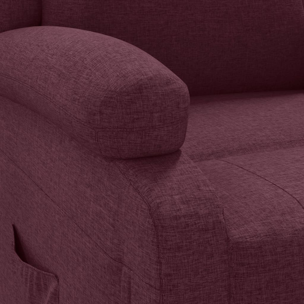 Relaxsessel Elektrisch Lila Stoff