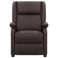 Thumbnail for Relaxsessel Elektrisch Braun Echtleder