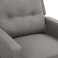 Thumbnail for Elektrischer Relaxsessel Hellgrau Stoff