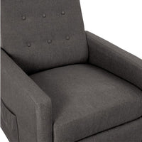 Thumbnail for Elektrischer Relaxsessel Dunkelgrau Stoff