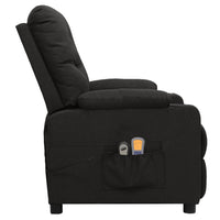 Thumbnail for Massagesessel Elektrisch Schwarz Stoff