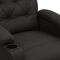 Thumbnail for Massagesessel Elektrisch Schwarz Stoff