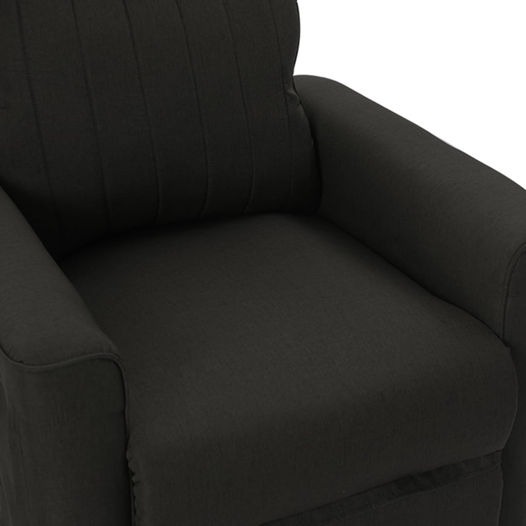 Relaxsessel Elektrisch Schwarz Stoff