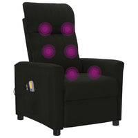 Thumbnail for Massagesessel Elektrisch Schwarz Stoff