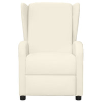 Thumbnail for Ohrensessel mit Massagefunktion Elektrisch Creme Kunstleder