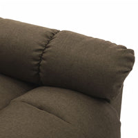 Thumbnail for Aufstehsessel Braun Stoff