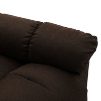 Thumbnail for Massagesessel mit Aufstehhilfe Dunkelbraun Stoff