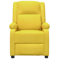 Thumbnail for Relaxsessel Elektrisch Gelb Stoff