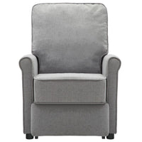 Thumbnail for Relaxsessel mit Aufstehhilfe Hellgrau Stoff