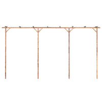 Thumbnail for Pergola Bambus 385x40x205 cm