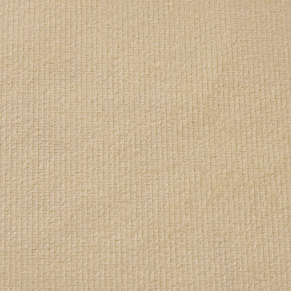 Kindersofa 2-Sitzer Creme Weich Plüsch