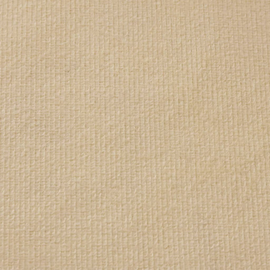 Kindersofa 2-Sitzer Creme Weich Plüsch