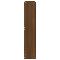 Thumbnail for Schuhschrank Braun Eichen-Optik 59x17x81 cm Holzwerkstoff