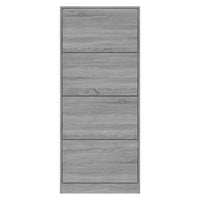 Thumbnail for Schuhschrank Grau Sonoma 63x24x147 cm Holzwerkstoff